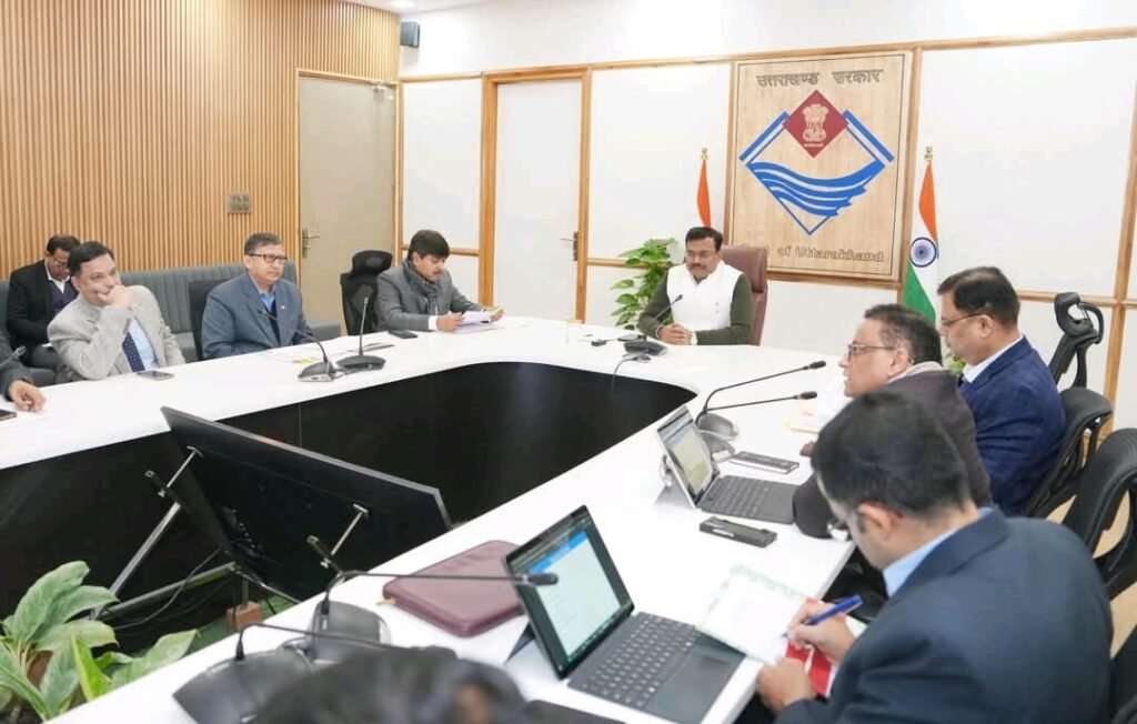 मुख्य सचिव आनन्द बर्द्धन ने पूंजीगत व्यय, CSS, EAP, NABARD, SASCI, SNA स्पर्श एवं विभागों की व्यय योजनाओं के सम्बन्ध में ली बैठक 