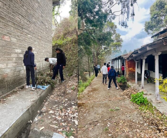 एनएसएस विशेष शिविर के दूसरे दिन स्वयंसेवकों ने चलाया स्वच्छता अभियान, तकनीकी कौशल पर हुआ बौद्धिक सत्र